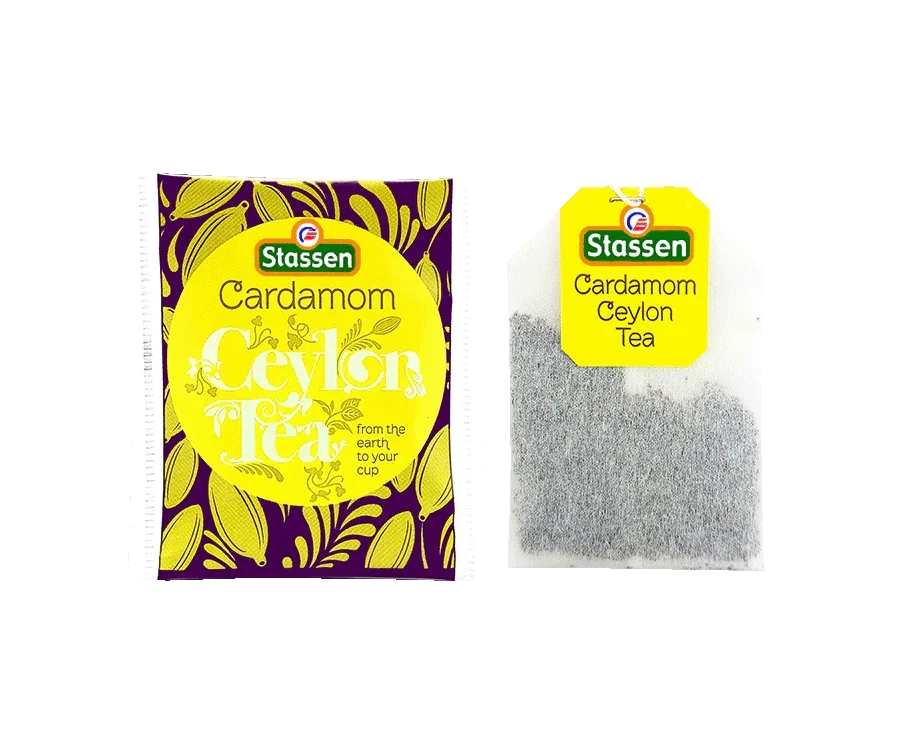 Stassen Cardamom melna tēja ar kardamonu 25 tējas maisiņi
