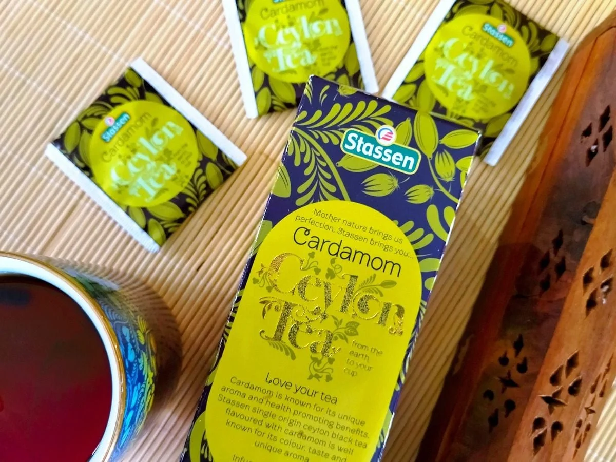 Stassen Cardamom melna tēja ar kardamonu 25 tējas maisiņi