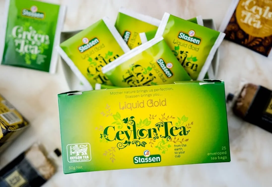 Stassen Liquid Gold Ceilonas melna tēja 25 tējas maisiņi