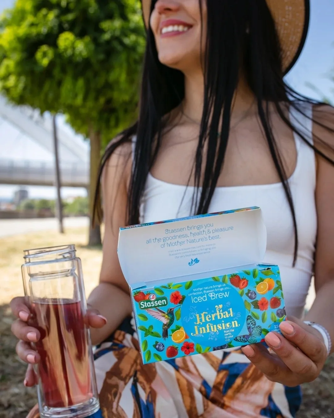 Stassen Iced Brew auksta tēja ar stēviju, 25 tējas paciņas