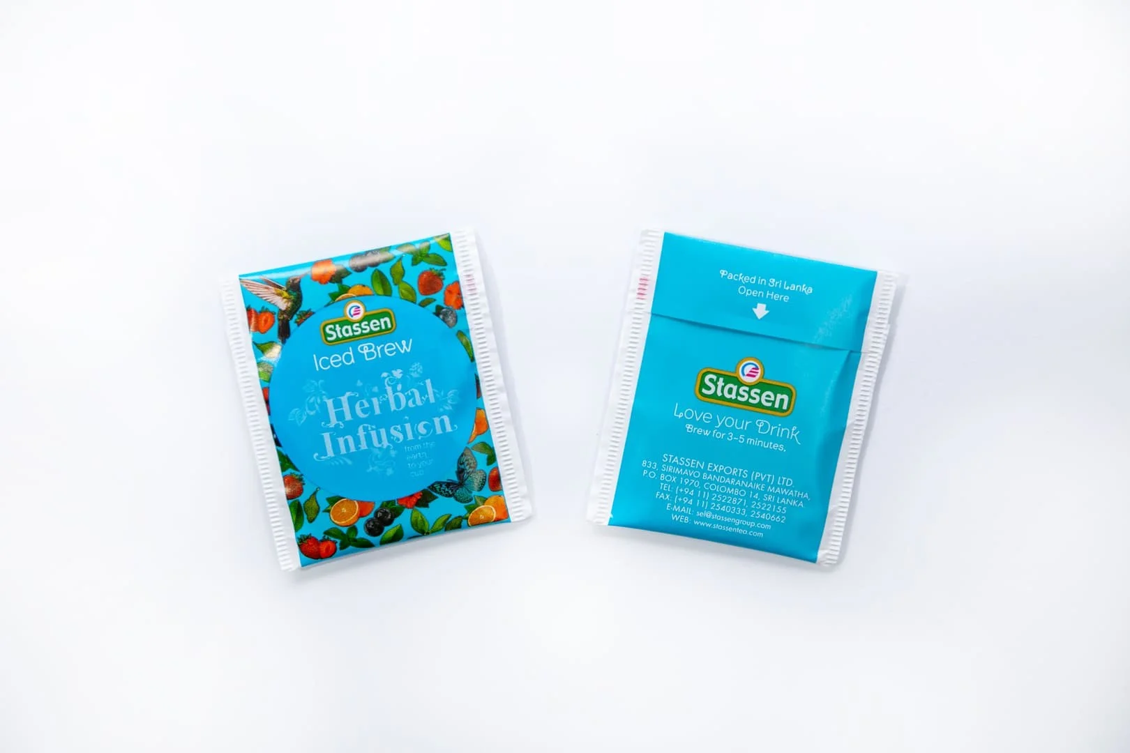 Stassen Iced Brew auksta tēja ar stēviju, 25 tējas paciņas