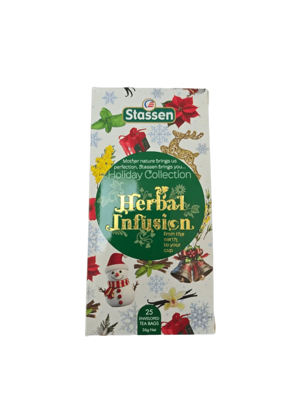 Stassen Holiday Collection augu tējas kolekcija 25 tējas maisiņi