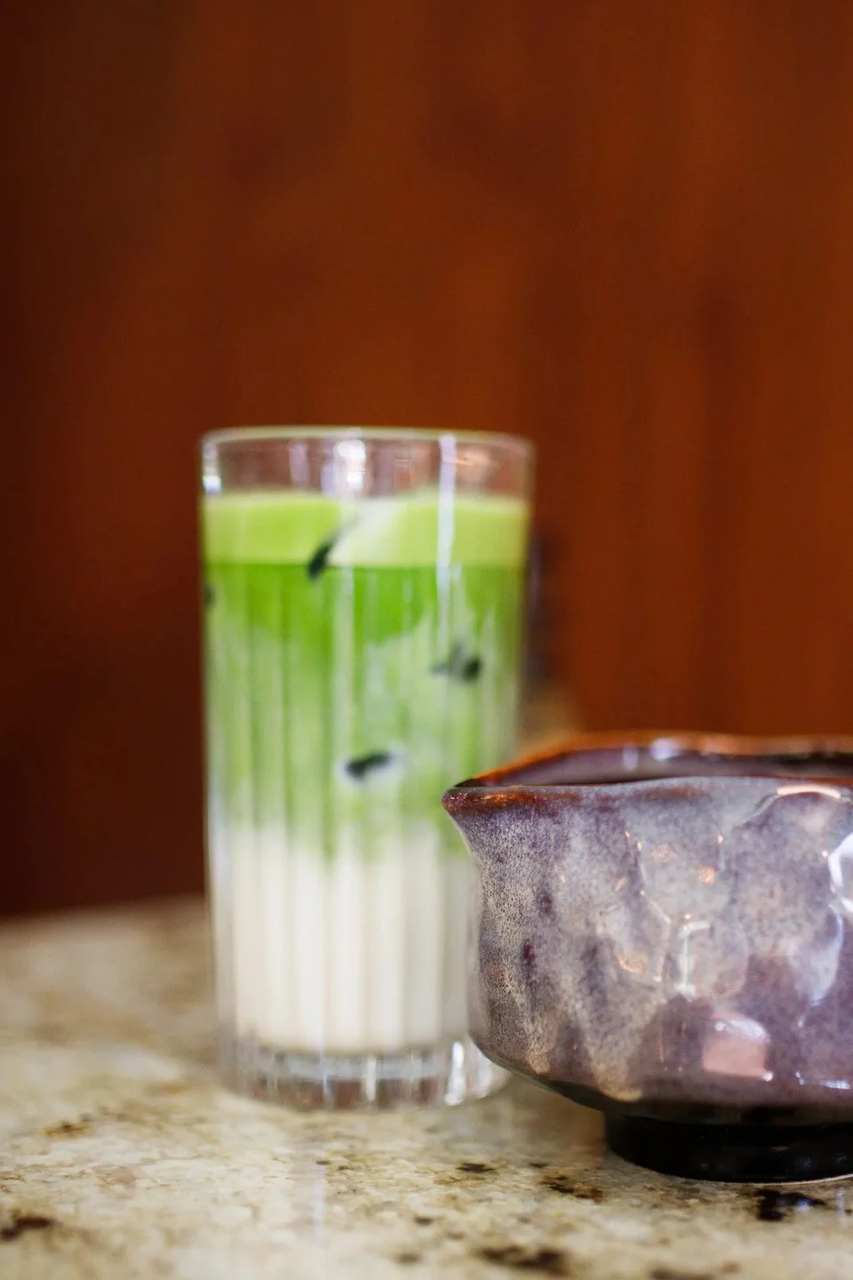 Matchawan Sumomo ar snīpi MOYA - Eksluzīvs Matcha tējas pagatavošanas trauks