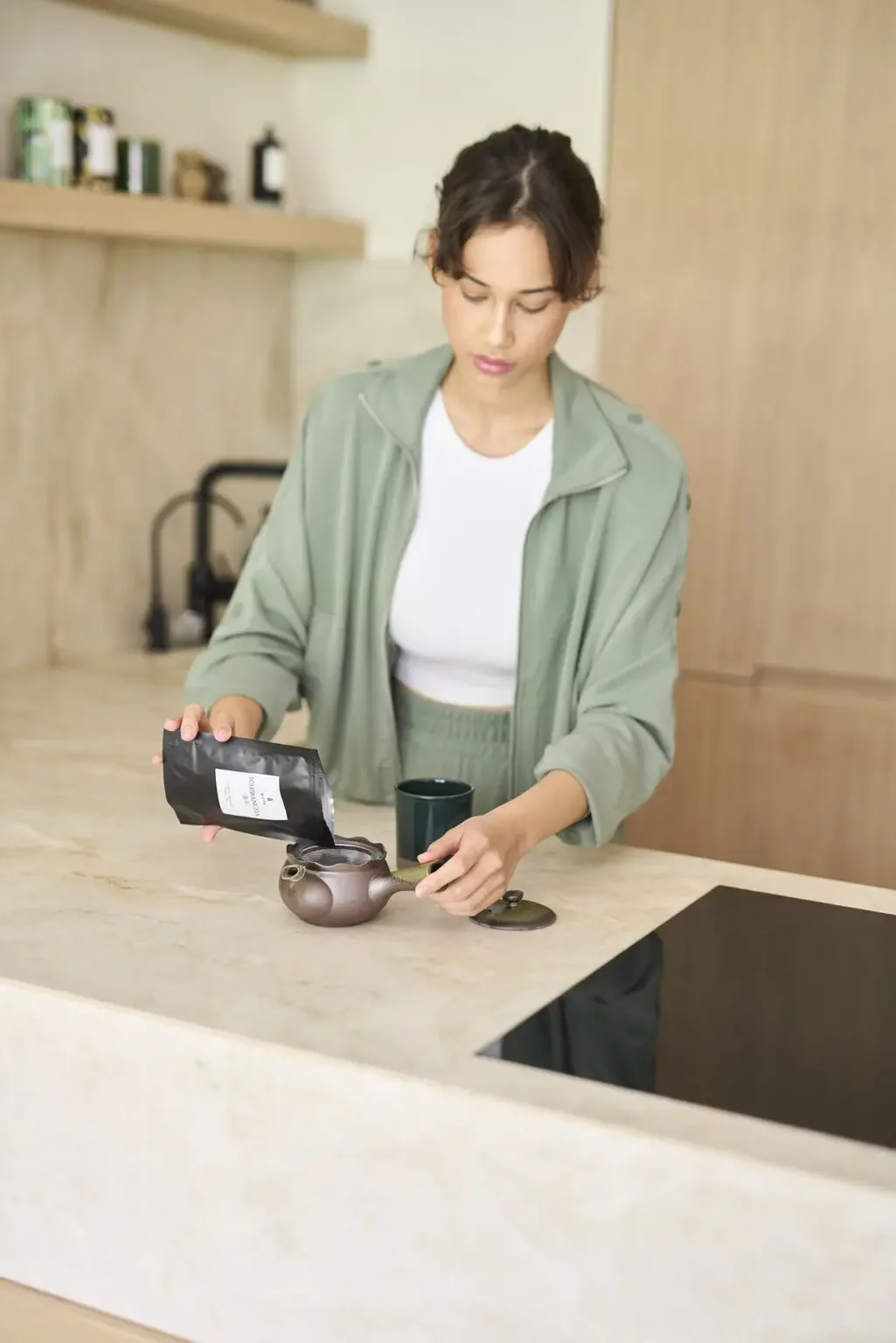 Moya Ichibancha Fukamushi Japāņu beramā zaļā tēja 50g BIO