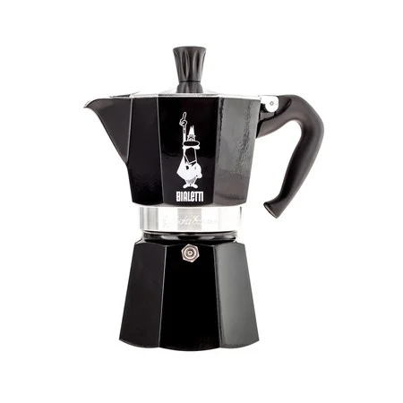 Bialetti Moka Express 6 cup 300ml гейзерная кофеварка чёрная