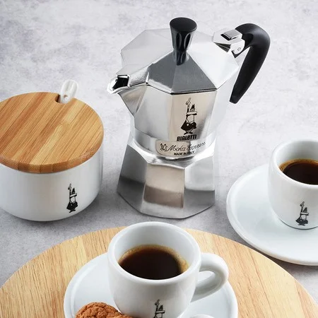 Bialetti Moka Express 2 cup 100ml kafijas aparats melns
