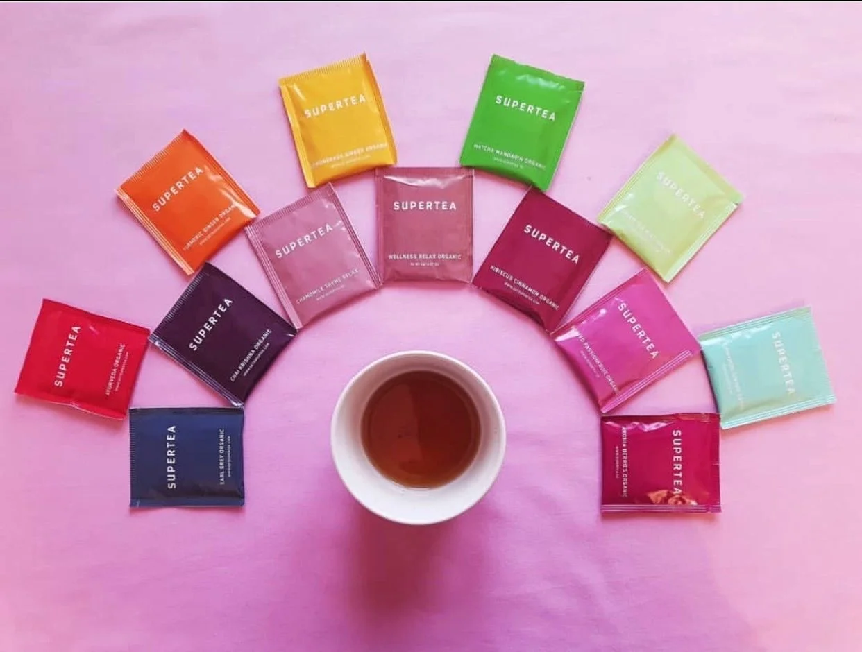 Supertea - Dažādas BIO tējas dāvanu kastē - 32 tējas maisiņi