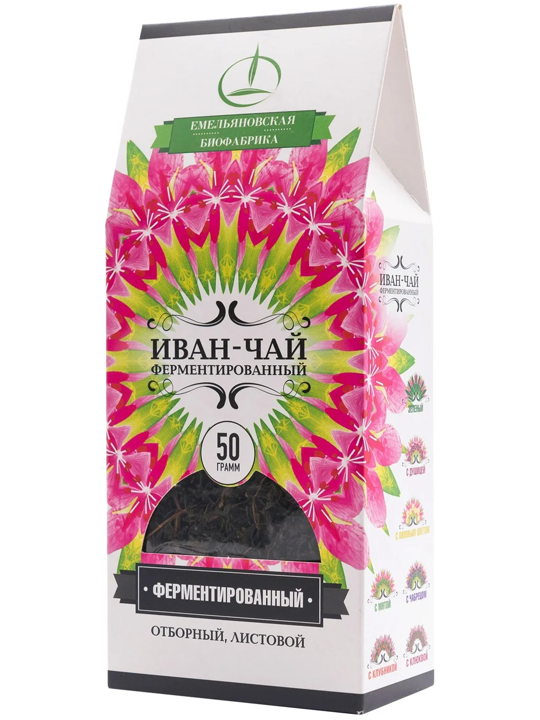 Биофабрика Иван-чай листовой, ферментированный 50 г