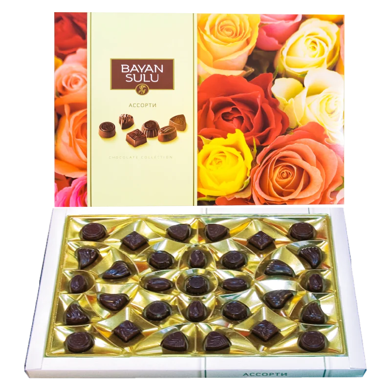 Шоколадные конфеты "BAYAN SULU" Ассорти в подарочной коробке 320 г