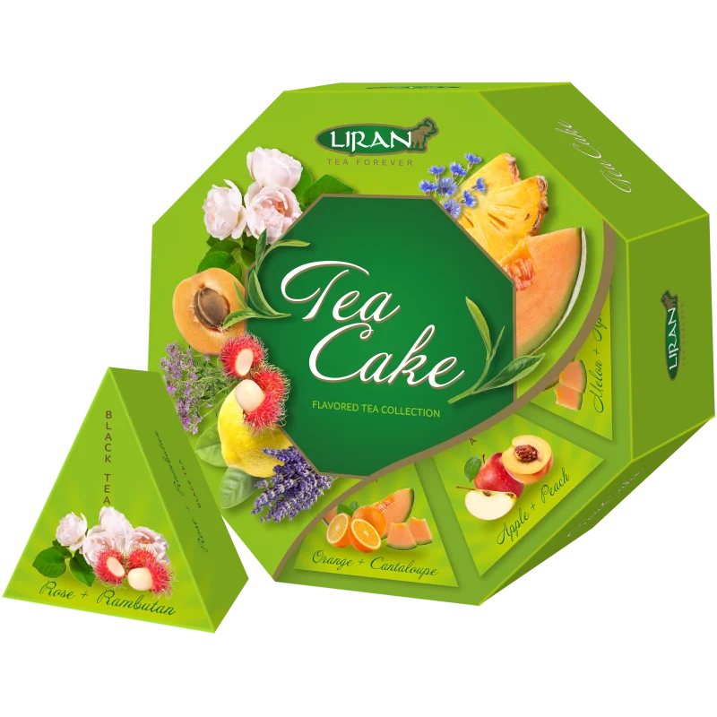 Liran Чайный Торт коллекция чая в пакетиках 80шт x 2г