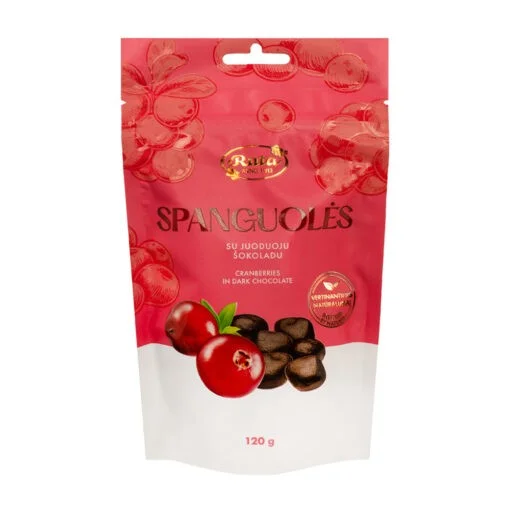 Клюква в темном шоколаде 50% 120 г RUTA
