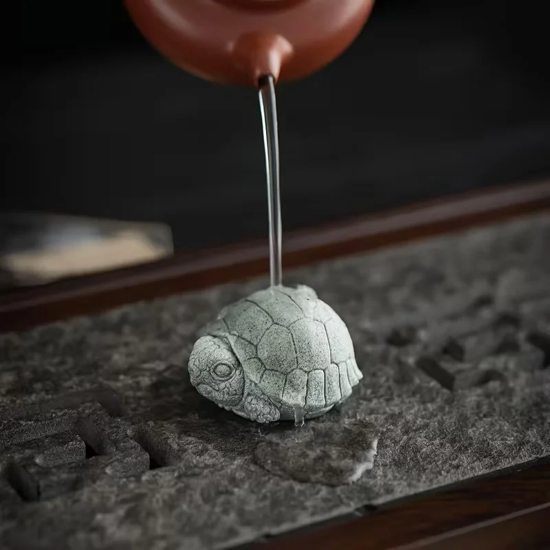 Tējas mīlulis - Akmens Bruņurupuču figūra