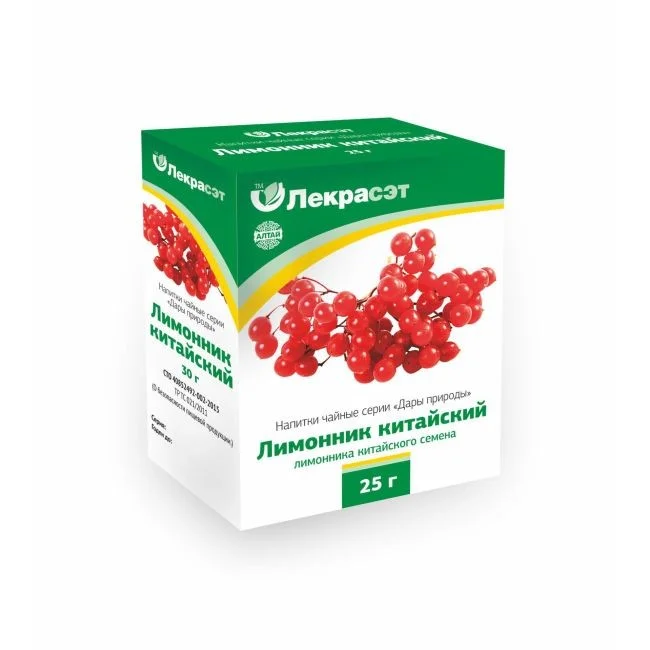 Лимонник китайский семечки 25г Лекрасэт