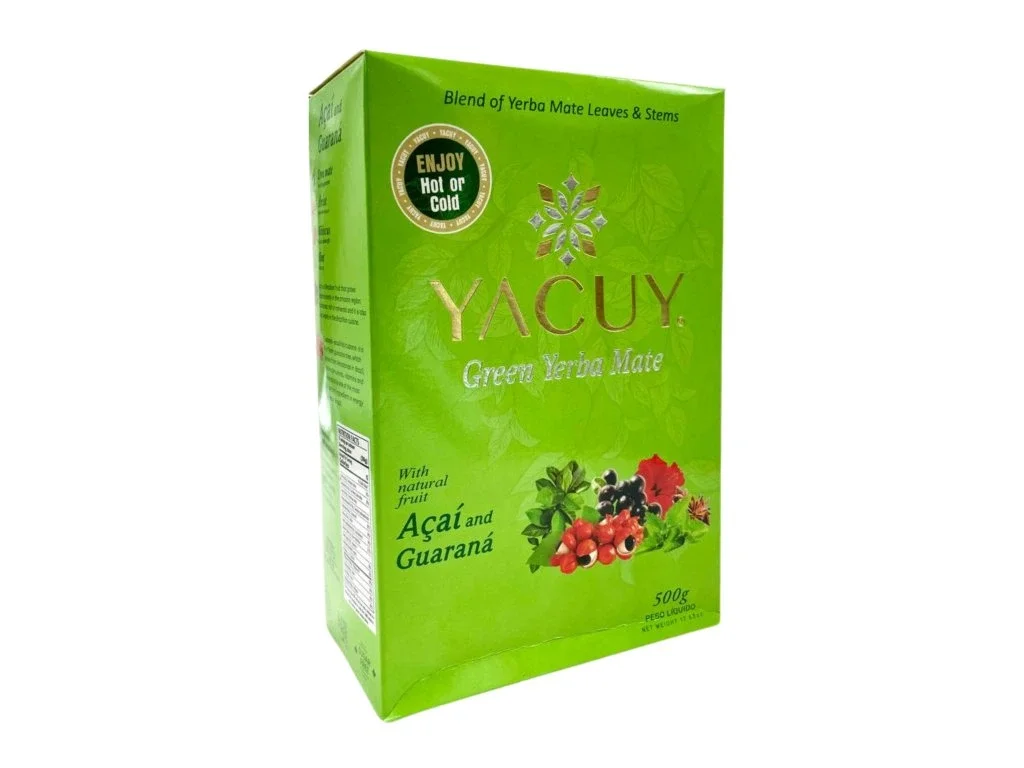 Yacuy Green Yerba Mate GUARANA 500g