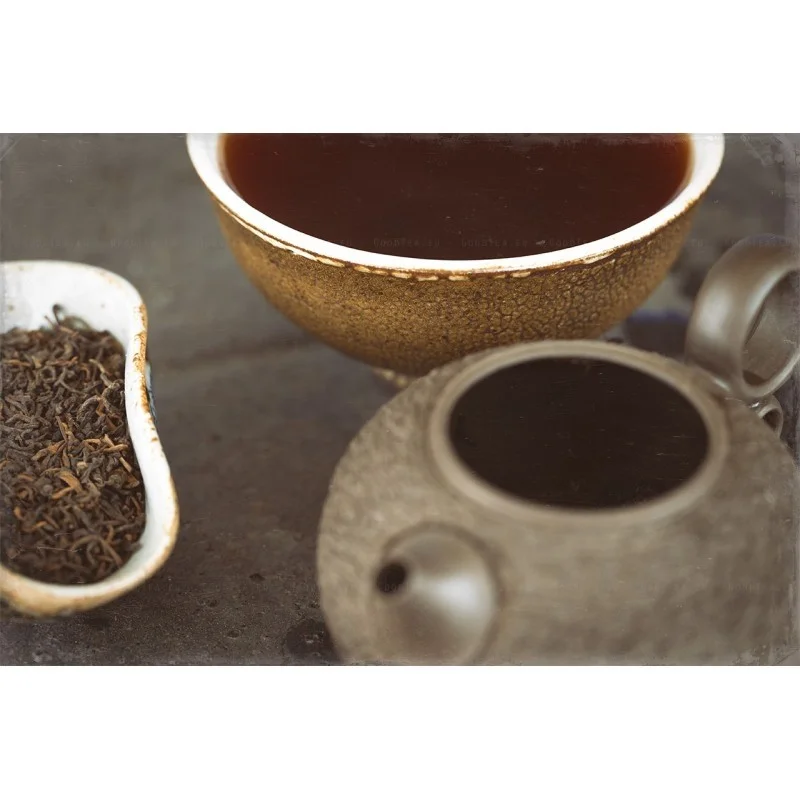 2015 Simao Palace Tribute Gong Ting Pu Er, nogatavināta Pueras tēja, 100g paka GT