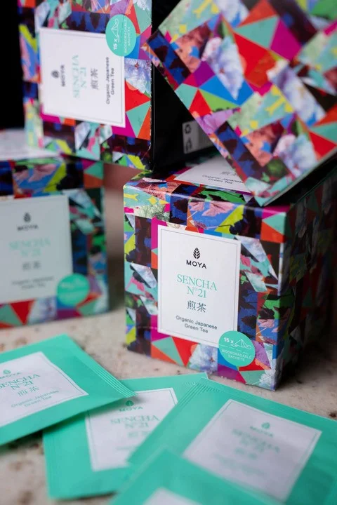 Moya Sencha nr.21 Japāņu zaļā tēja piramīdas maisiņos 15 x 1,5g BIO