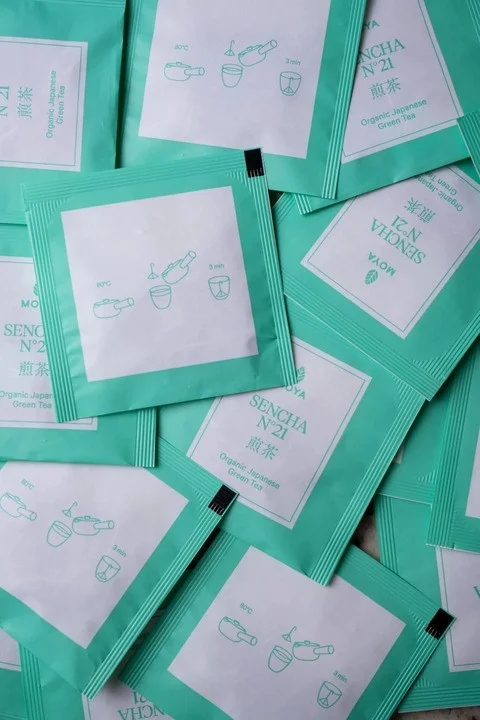 Moya Sencha nr.21 Japāņu zaļā tēja piramīdas maisiņos 15 x 1,5g BIO