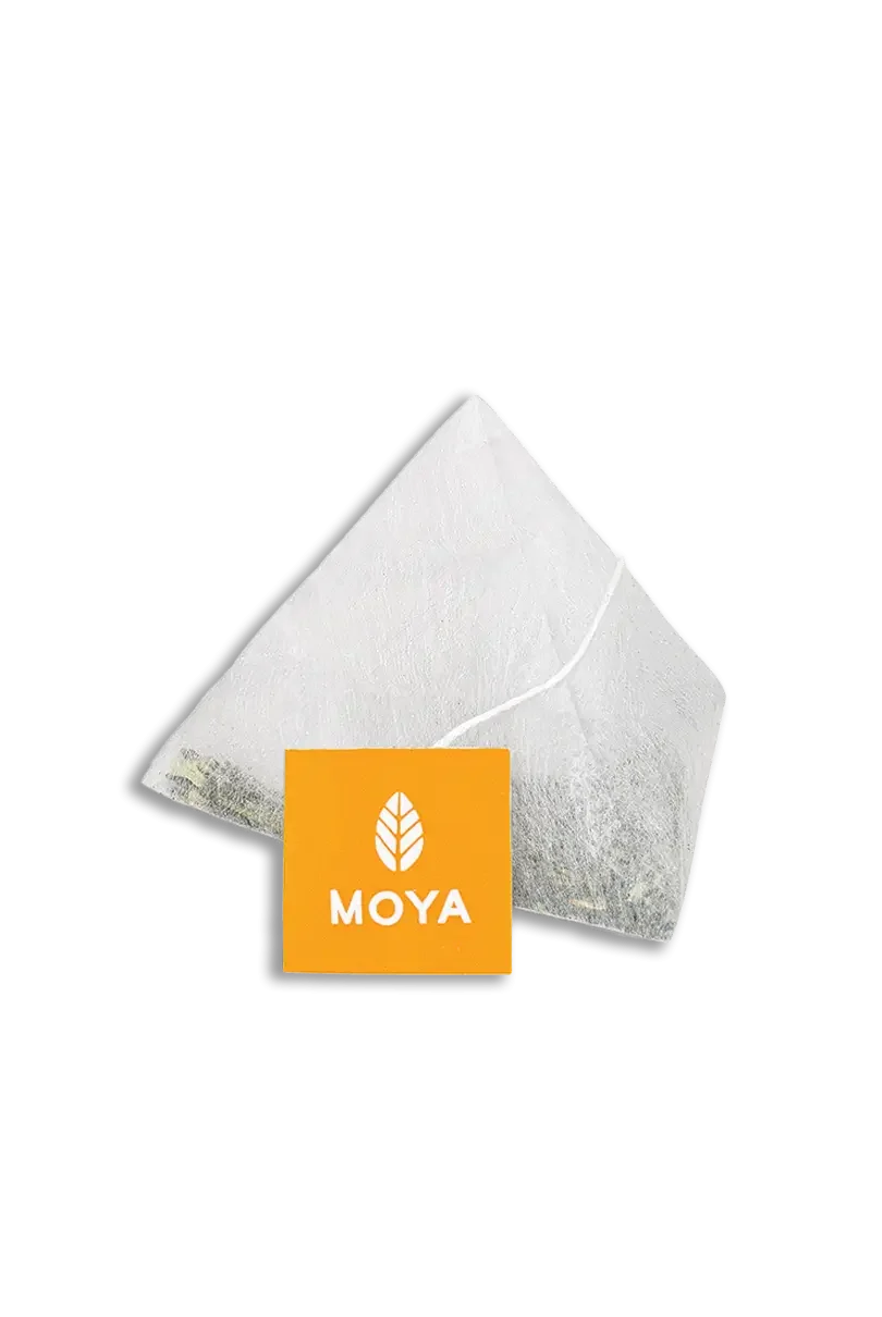 Moya Kukicha japāņu zaļā tēja piramīdas maisiņos 15 x 1,5g BIO