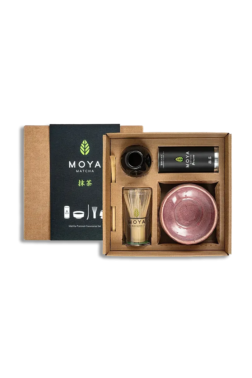Moya Матча комплект Ceremonial Premium Botan