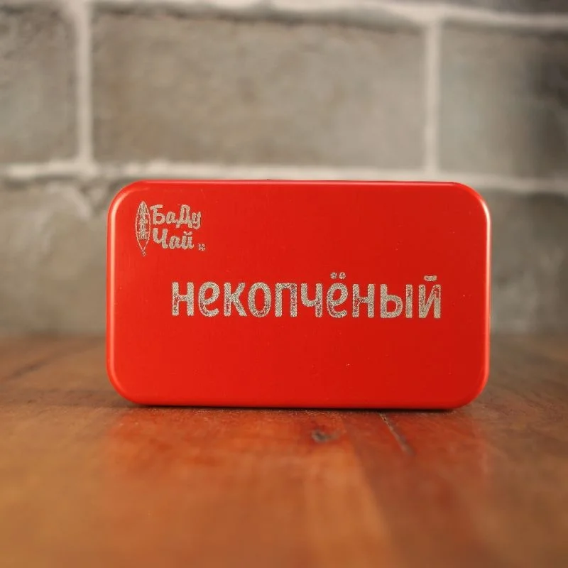 Некопчёный плитка Красный чай Уишань 100g 无烟铁盒 T.Ar