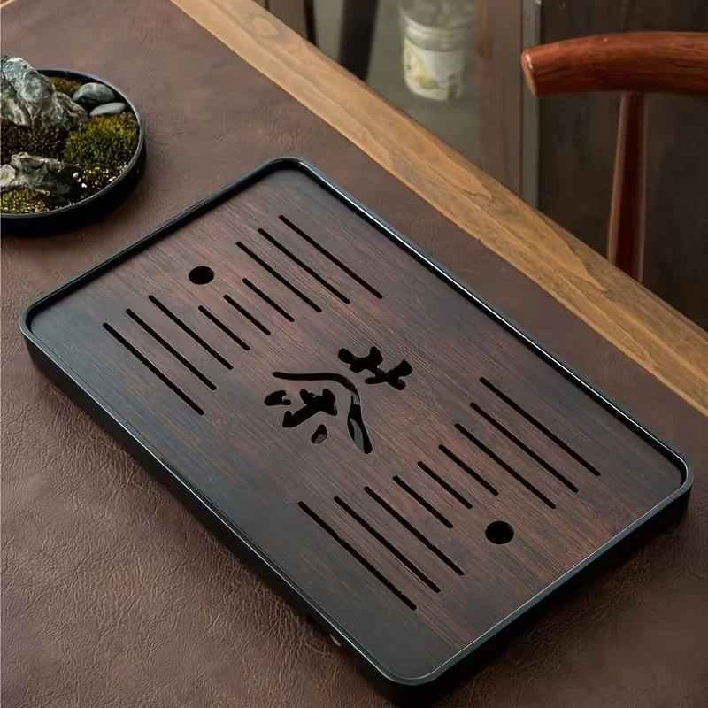 Medium Gongfu Бамбуковый чайный поднос для чая