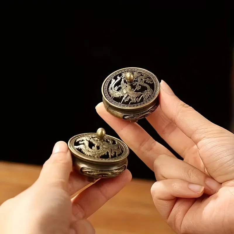 Augstas kvalitātes metāla vīraka deglis un 42 sandalkoka tabletes