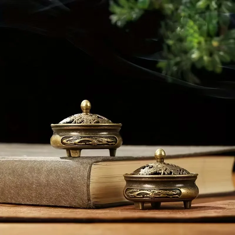 Augstas kvalitātes metāla vīraka deglis un 42 sandalkoka tabletes