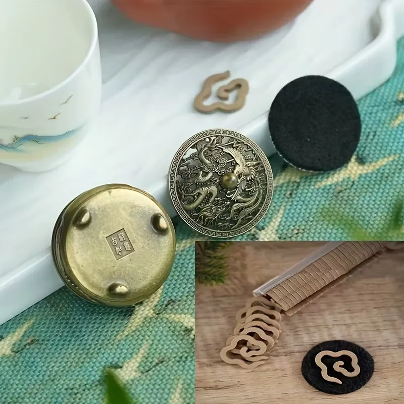 Высококачественная Курильница для благовоний и 42 сандаловые таблетки