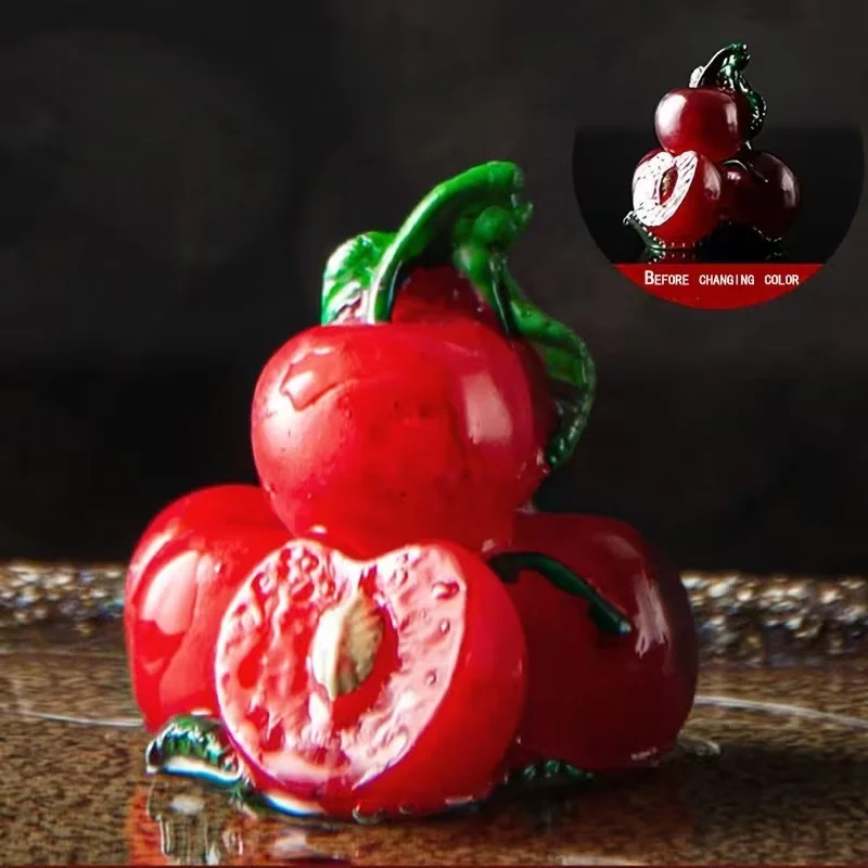 Чайный питомец меняющий цвет - вишня