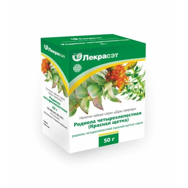 Родиола четырехлепестная (КРАСНАЯ ЩЕТКА), 50 г LEKRASET