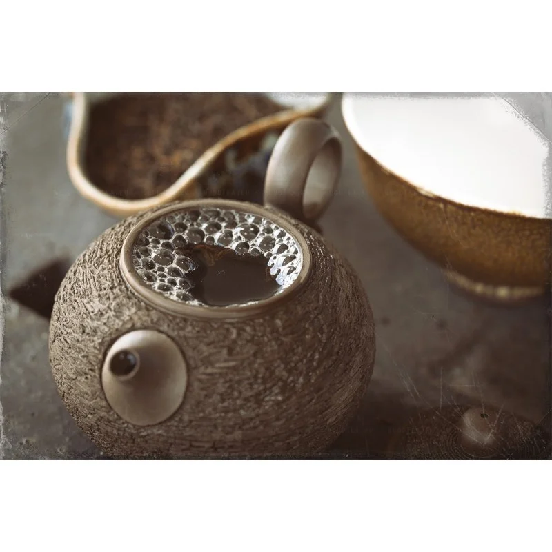 2015 Simao Palace Tribute Gong Ting Pu Er, nogatavināta Pueras tēja, 500g paka GT