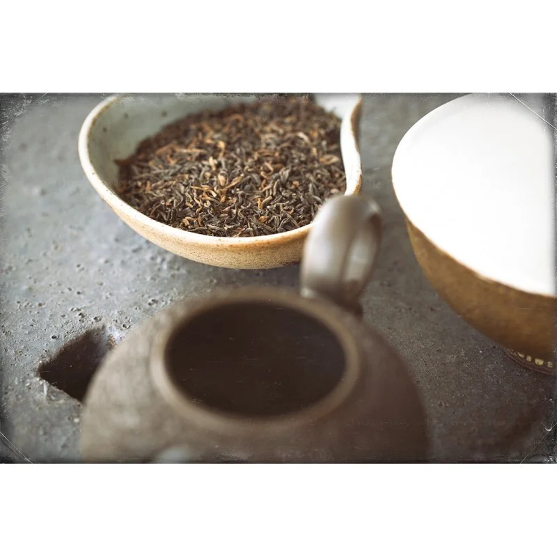 2015 Simao Palace Tribute Gong Ting Pu Er, nogatavināta Pueras tēja, 500g paka GT