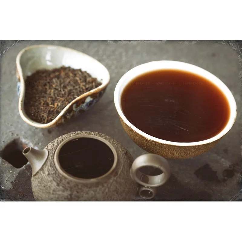 2015 Simao Palace Tribute Gong Ting Pu Er, nogatavināta Pueras tēja, 500g paka GT