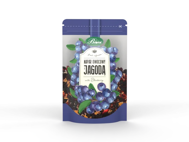 Чайный напиток с черникой, 100 г, Bifix