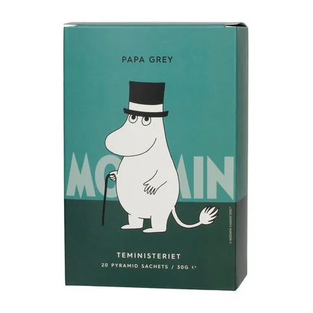 Teministeriet Moomin Papa Grey чай - 20 чайных пакетиков-пирамидок