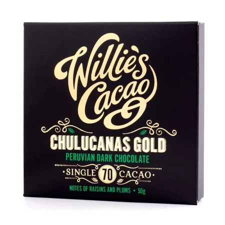 Шоколад горький Willie's Cacao - 70% Chulucanas Gold Peru 50g