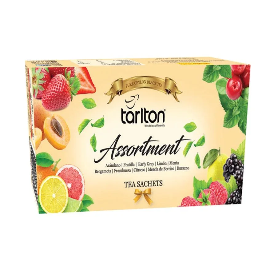 Чай Tarlton Assortment черный 100 х 2 г чай в пакетиках