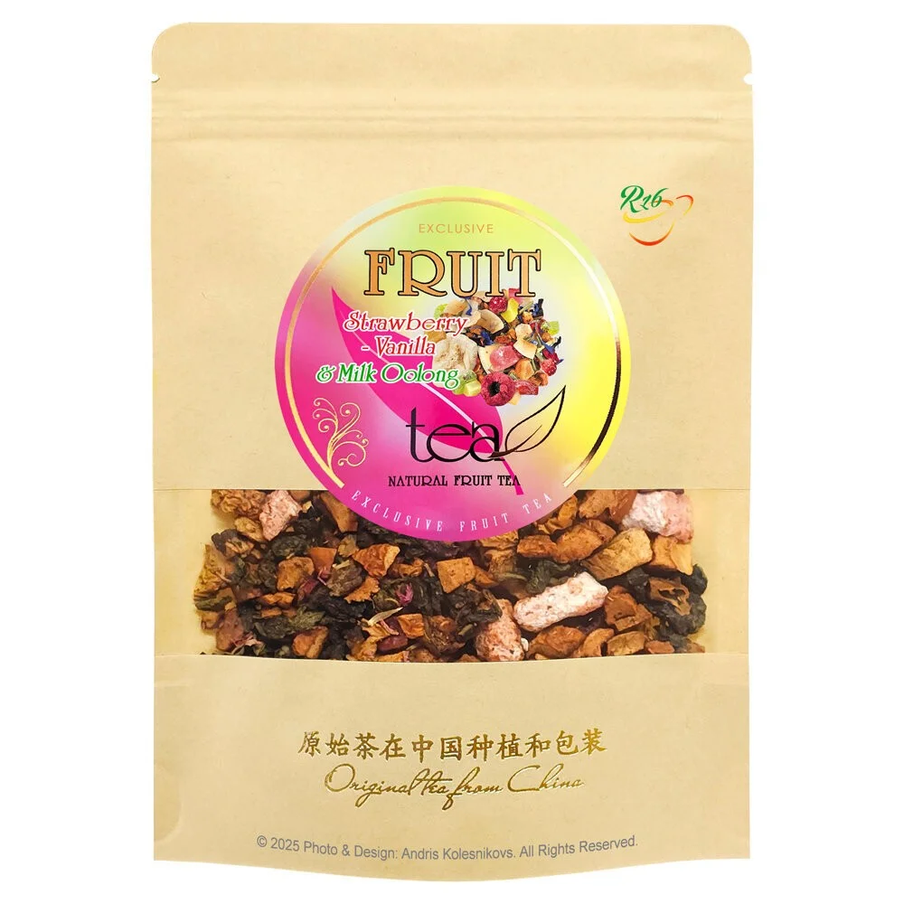 Kлубнично - Bанильный Mолочный улун, 100 г Fruit Oolong GF