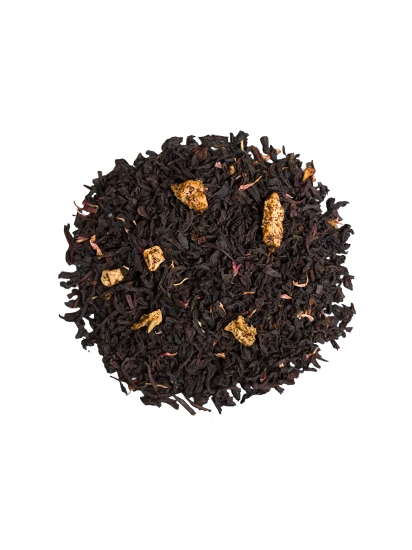 Melnā tēja BASILUR SWEET ORCHARD SARKANS ĀBOLS UN JŪZU 75g