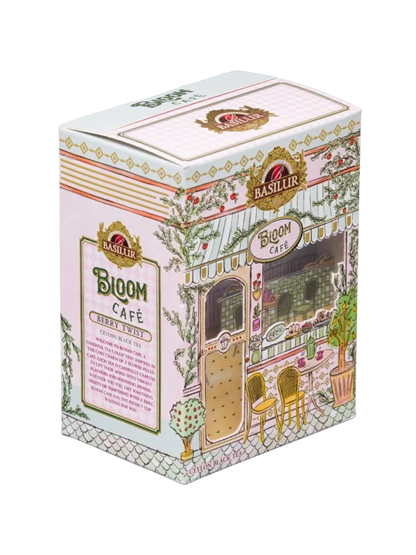 Чёрный чай BASILUR BLOOM CAFE BERRY TWIST 75 г