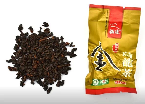 Золотой улун Цзибянь, 10 г пакетик Jibian Gold