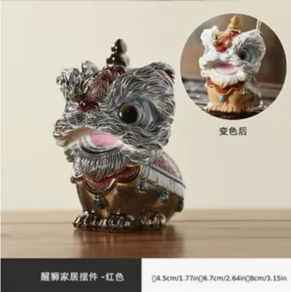 Чайный питомец меняющий цвет - Лев Тан