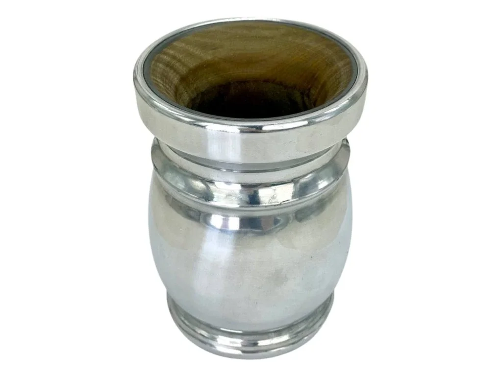 Guampa PS алюминий-древесина Кружка для йерба мате, размер L