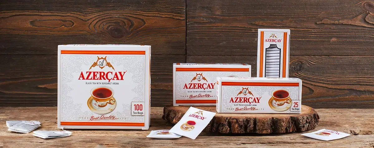 Azercay Melnā tēja ar bergamotes aromātu 200g, 100 tējas maisiņi