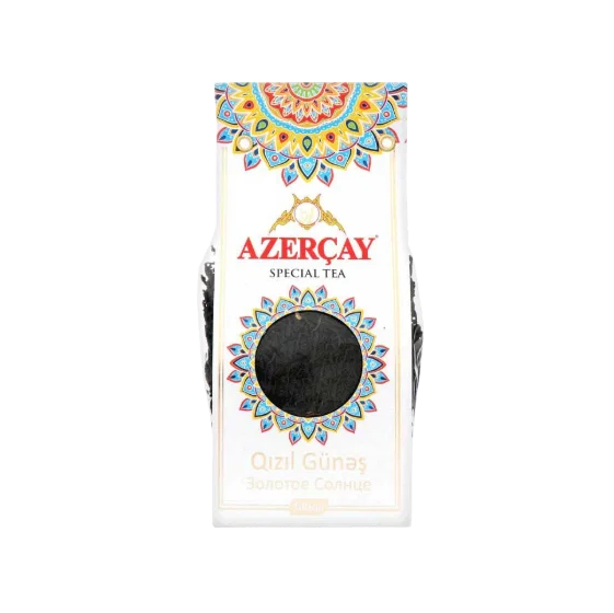 Чай чёрный апельсин и шиповник - Золотое Солнце Azercay Special 100 г