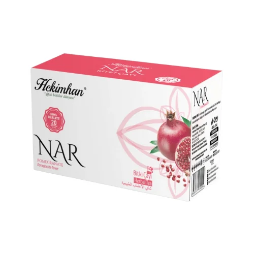 Чайный напиток гранатовый цвет, 20 пакетиков HEKIMHAN NAR ÇAYI