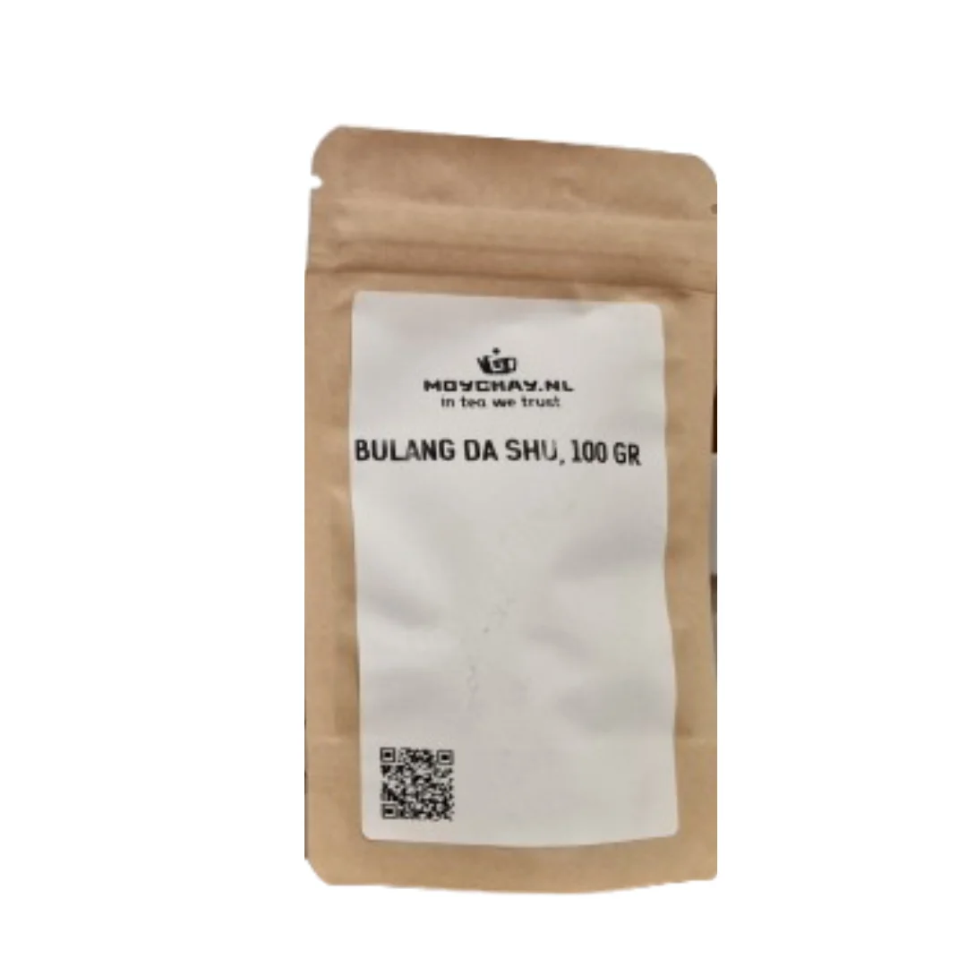 Чай Пуэр БУЛАН ДА ШУ премиальный, 8г кусочек чайного кирпичика
