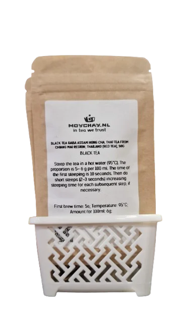 Melnā tēja Gaba Assam Hong Cha, Taizemes tēja no Čiangmajas reģiona, Taizeme (sarkanā tēja), 7g