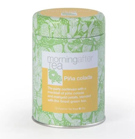 Vintage Teas PINACOLADA Pyramid зеленый чай в шелковом пакетике 10 пирамидок