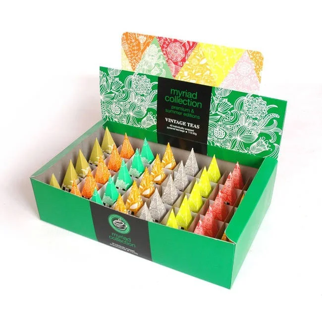 Vintage Teas Myriad Collection Pyramid коллекция чая в пирамидках 40 шт.х 2.5г